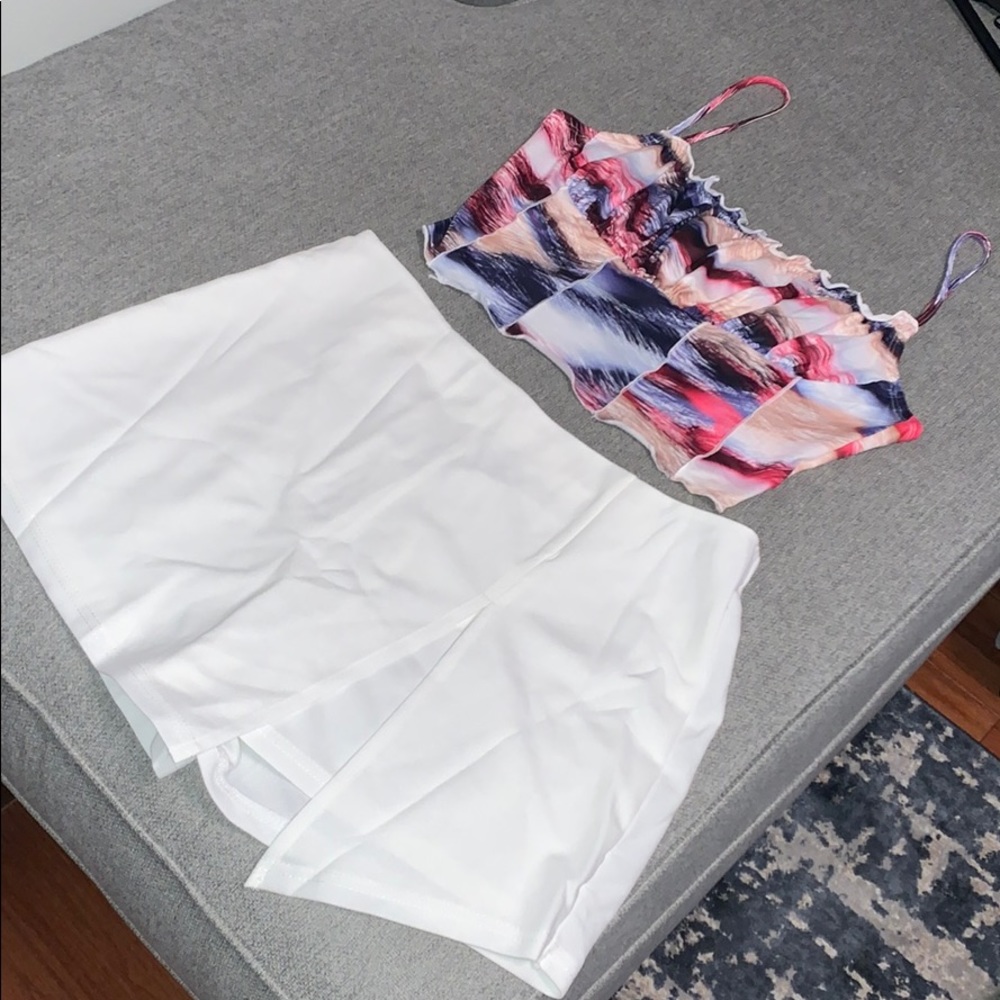 COMPLETE OUTFIT SET - SKORT & TOP